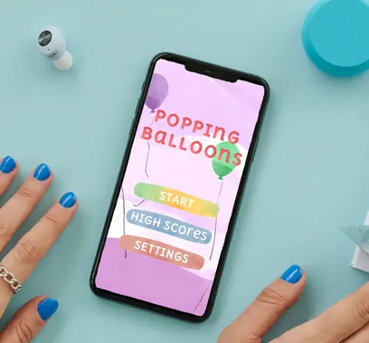 Preview of the Popping Balloons project