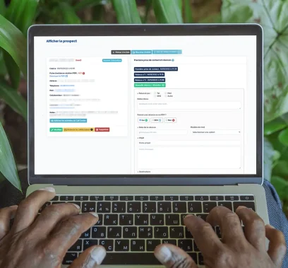 Preview of the CRM for Credit Brokers - Personal Financing project